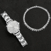 Silver QUARTZ Saat & Bilezik Seti - Görsel 2